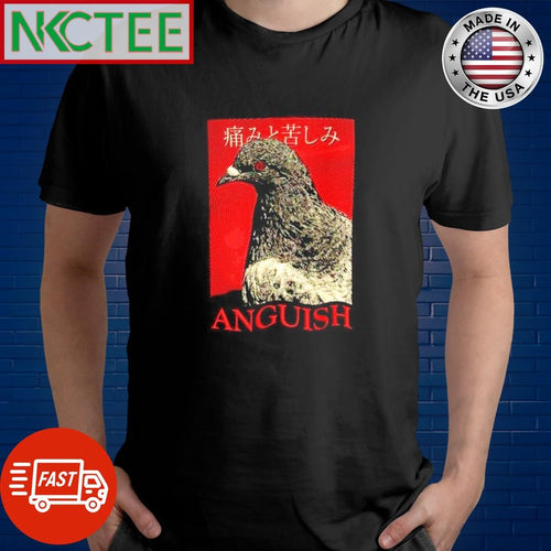 Anguish Pigeon Japanese shirt