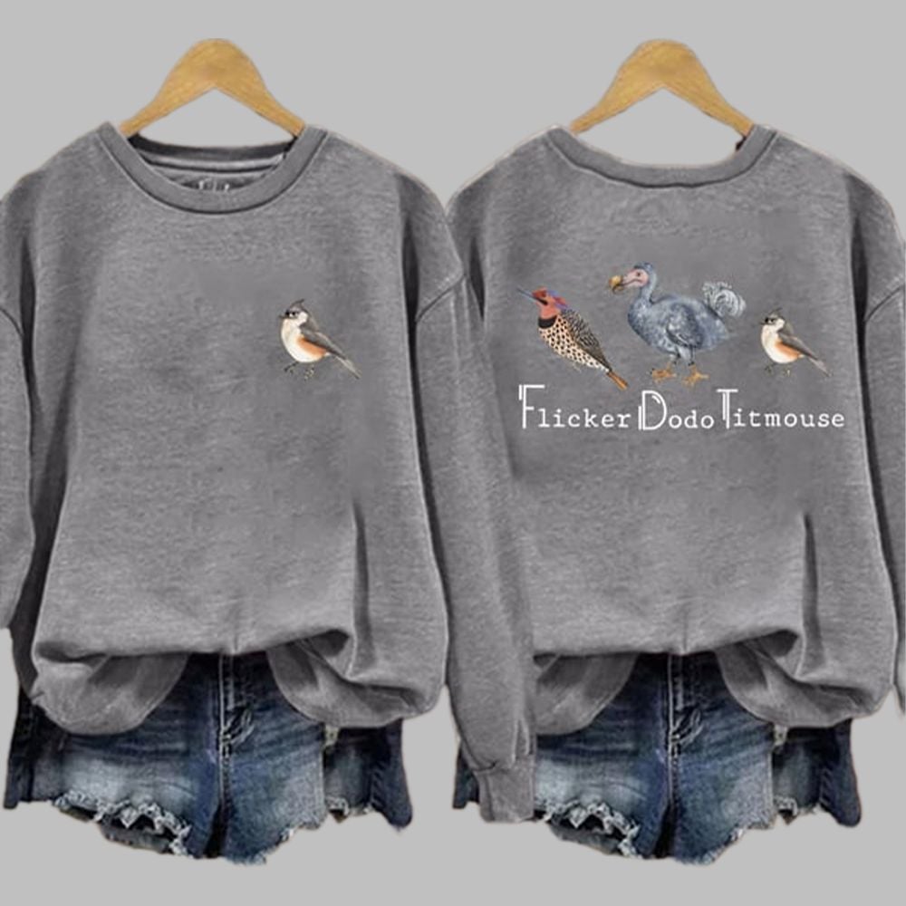 Animal FDT Flicker Dodo Titmouse Sweatshirt - Grishko.com
