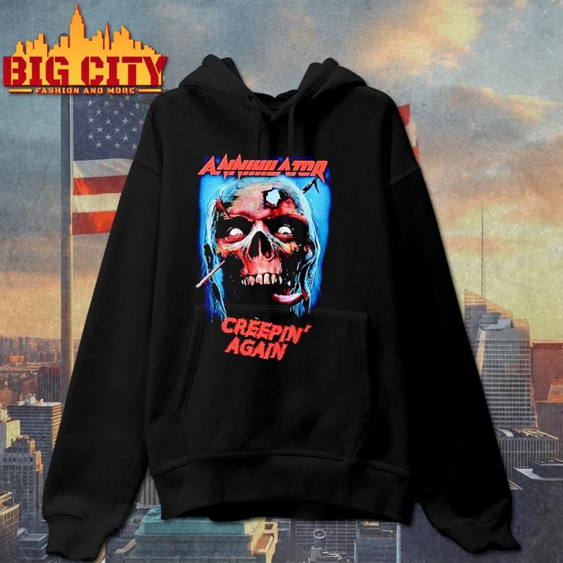 Annihilator Band Creepin’ Again 2015 Shirt