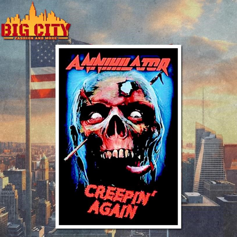 Annihilator Band Creepin’ Again 2015 Shirt