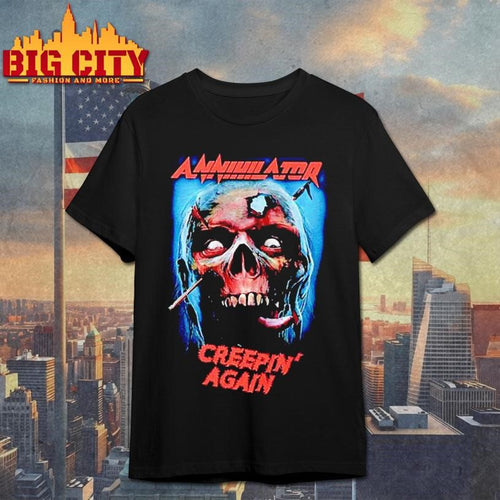 Annihilator Band Creepin’ Again 2015 Shirt