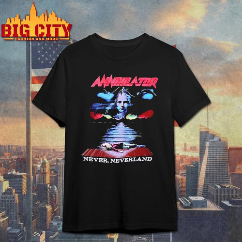 Annihilator Band Never Neverland 1990 Shirt