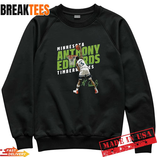 Anthony Edwards Minnesota Timberwolves Graphic T-Shirt – Ant-Man Basketball Fan Tee