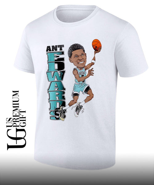 Anthony Edwards Minnesota Timberwolves NBA Easter Youth caricature shirt