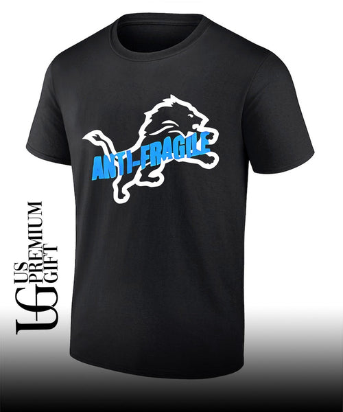 Anti-Fragile Detroit Lions logo shirt