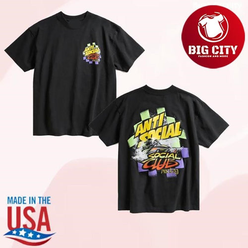 Anti Social Social Club Artic Snowmobile Two Sided Shirt