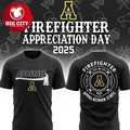 Appalachian State Mountaineers NCAA Firefighter Day Of Appreciation 2025 Two Sided Shirt