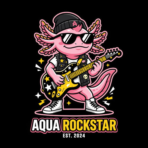 Aqua Rockstar The Axolotl Legend