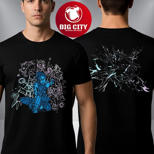 Arcane Riot Games Jinx Two Sided Shirt