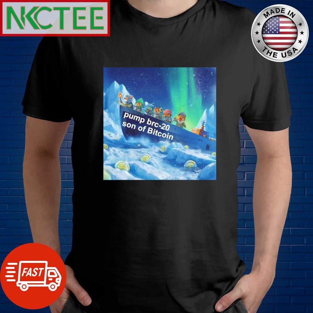 Are you ready The boat pump brc-20  is preparing to set sail. please sit firmly shirt