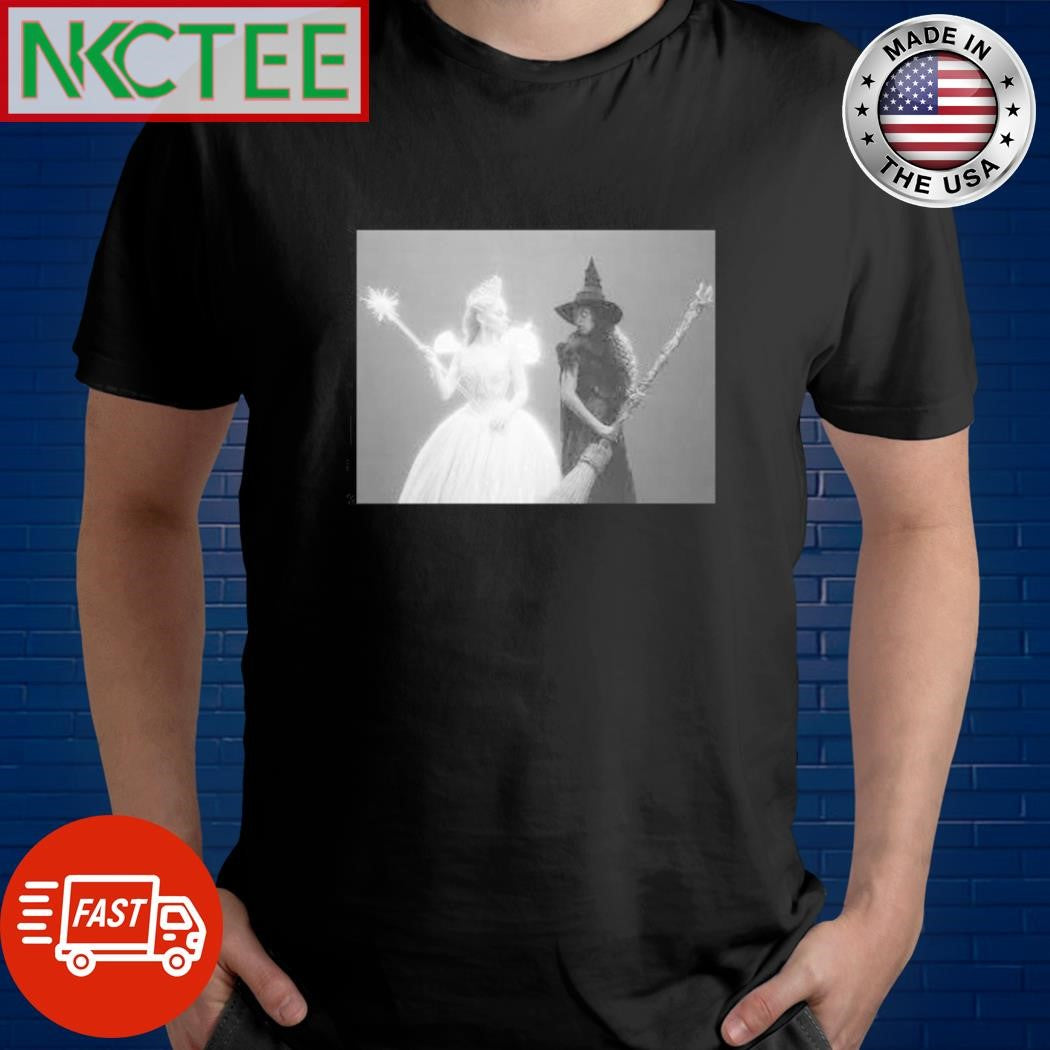 Ariana Grande as Glinda and Cynthia Erivo as Elphaba shirt