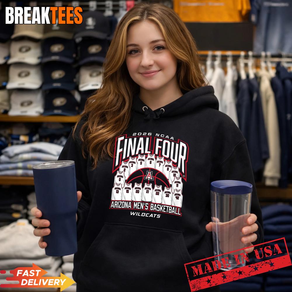 Arizona Men’s Basketball Final Four 2026 T-Shirt