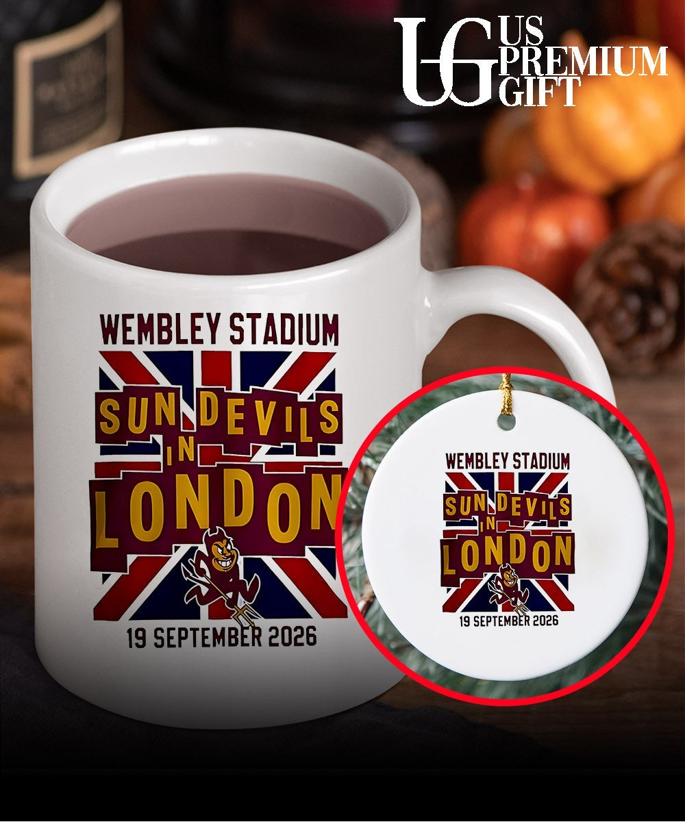 Arizona State Sun Devils London Game Wembley Stadium 2026 shirt
