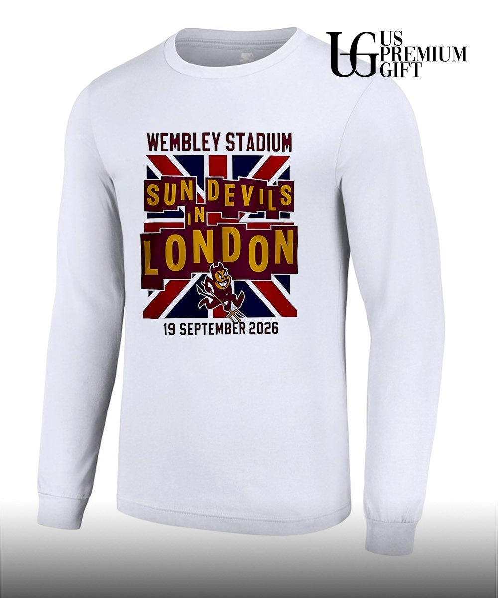 Arizona State Sun Devils London Game Wembley Stadium 2026 shirt