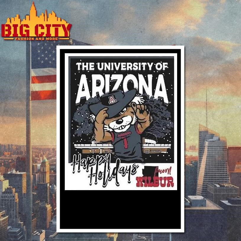 Arizona Wildcats Snowy Polaroid Shirt