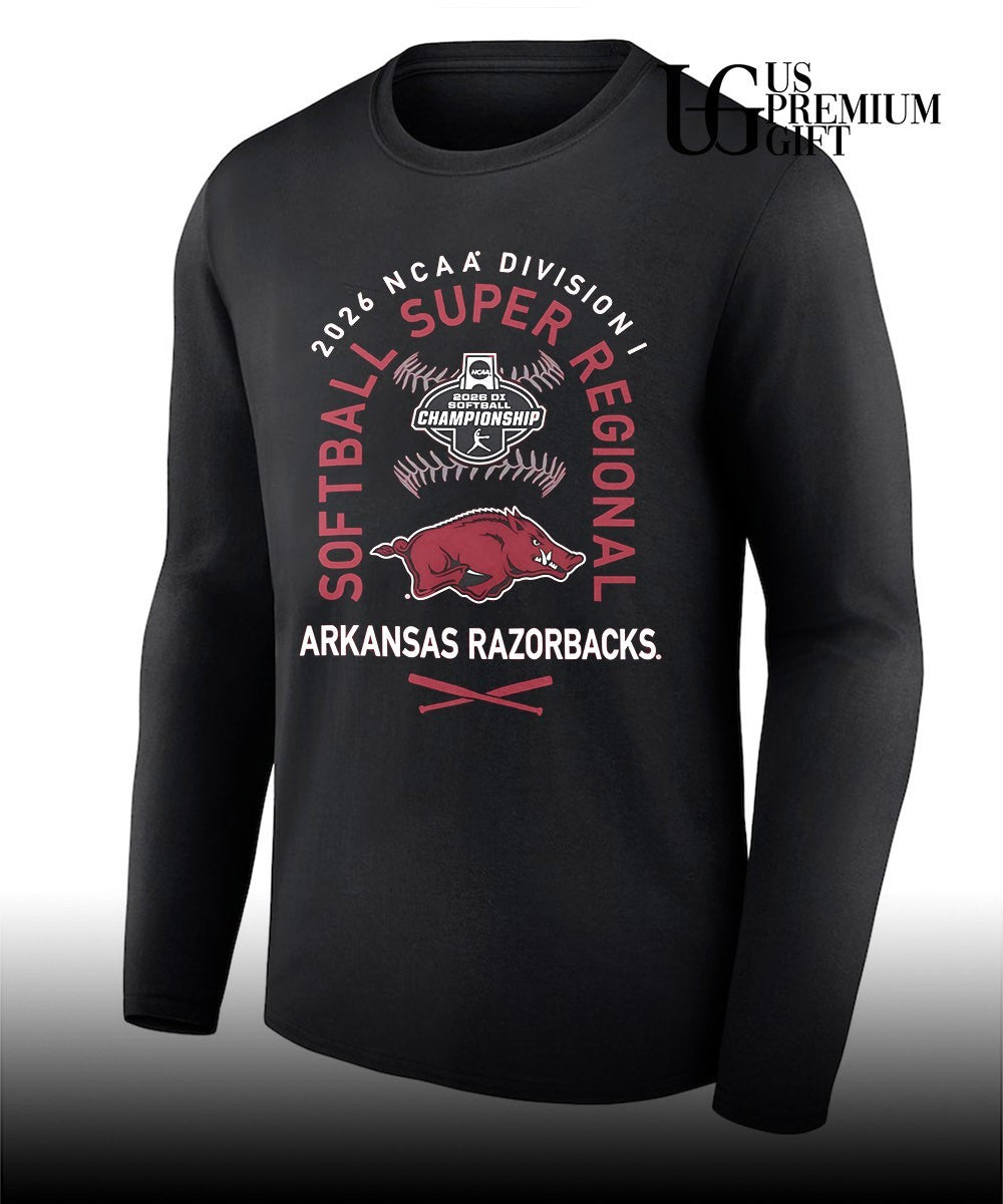 Arkansas Razorbacks NCAA Division I NCAA Softball Super Regional 2026 shirt