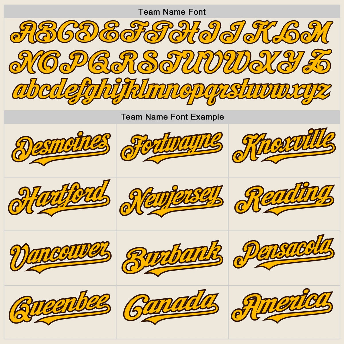 Custom Cream Gold-Brown 3 Colors Arm Shapes Authentic Baseball Jersey