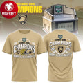 Army Black Knights Football 2025 Wasabi Fenway Bowl Champions Two Sided Shirt