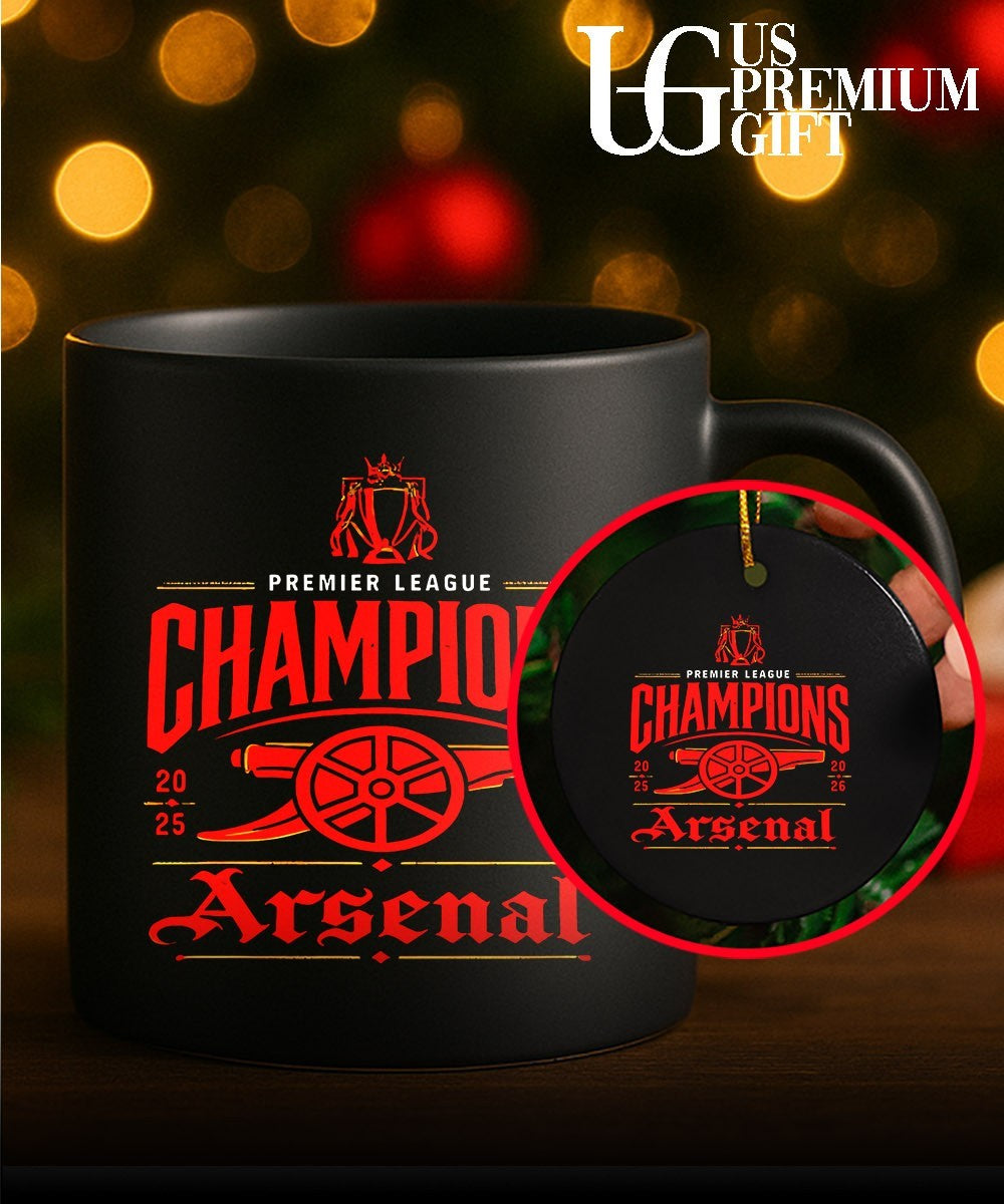 Arsenal Premier League Champions 2025-2026 shirt