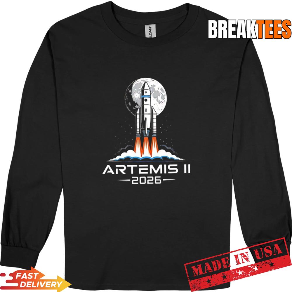 Artemis II 2026 Back To The Moon T-Shirt
