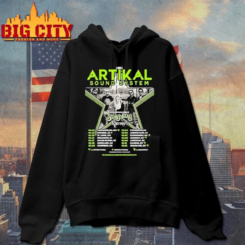 Artikal Sound System February March Tour 2026 Shirt
