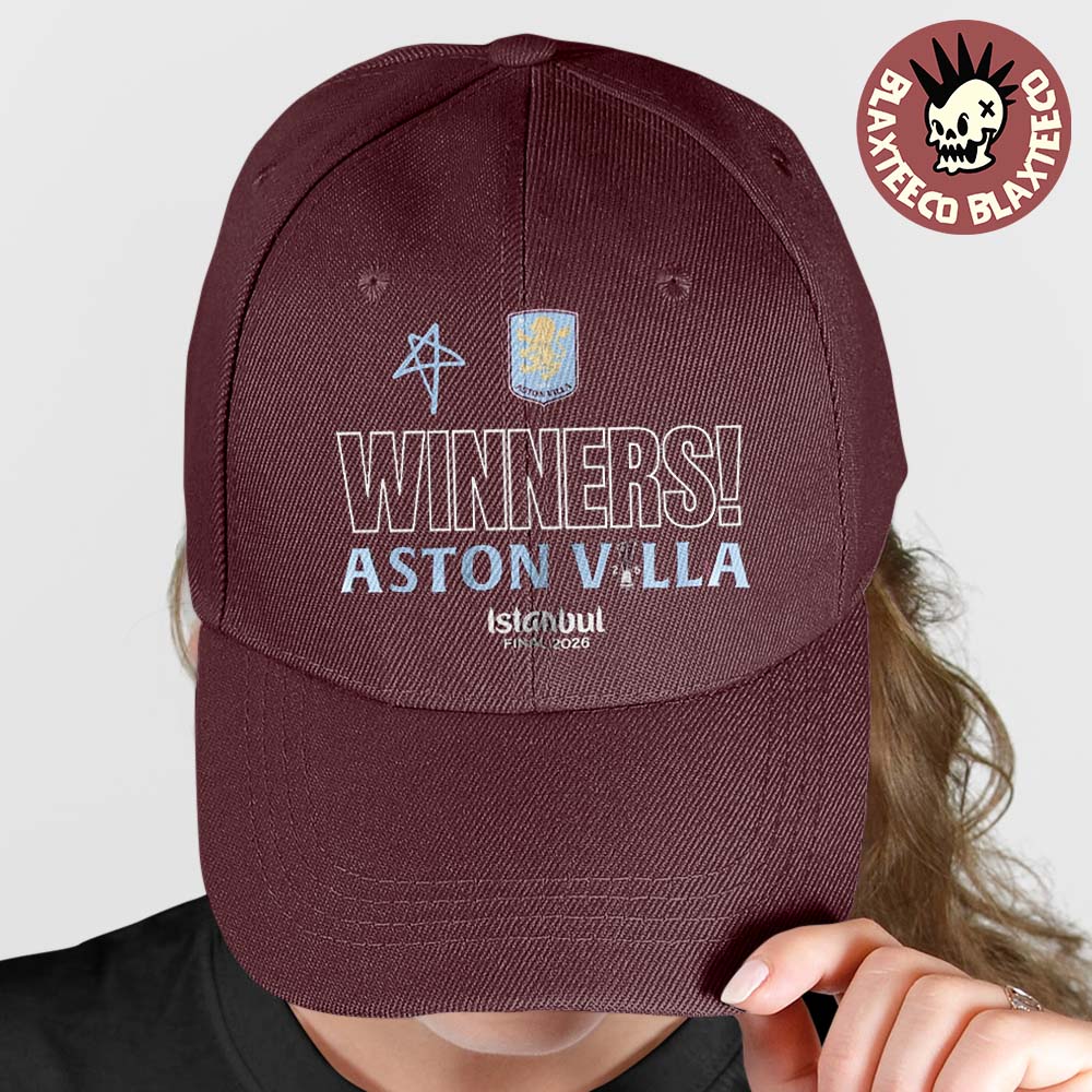 Aston Villa 2026 Istanbul Final UEFA Europa League Winners Cap Hat Snapback