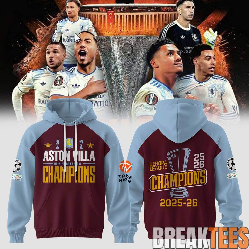 Aston Villa Europa League Champions Limited Hoodie