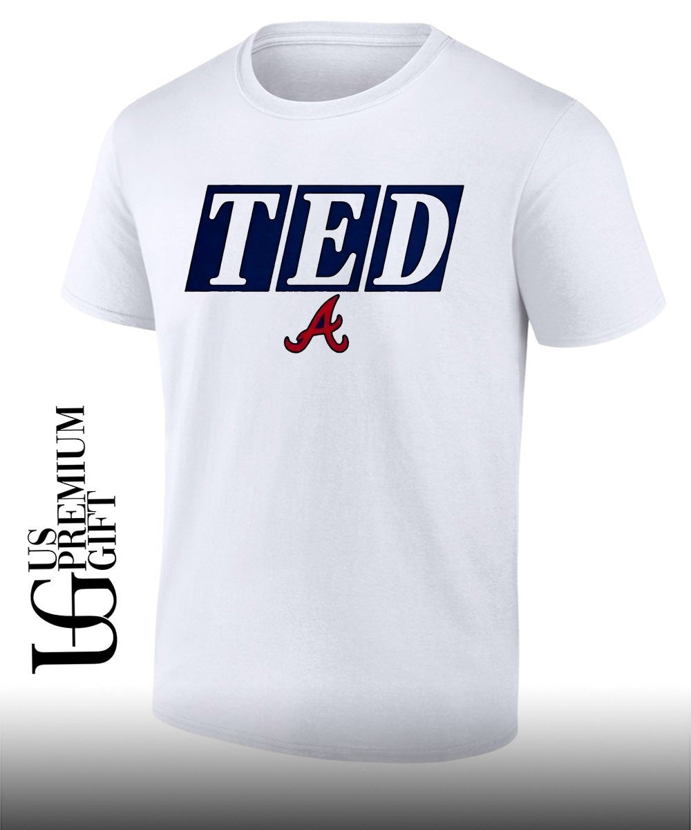 Atlanta Braves Memorial Ted Turner logo shirt
