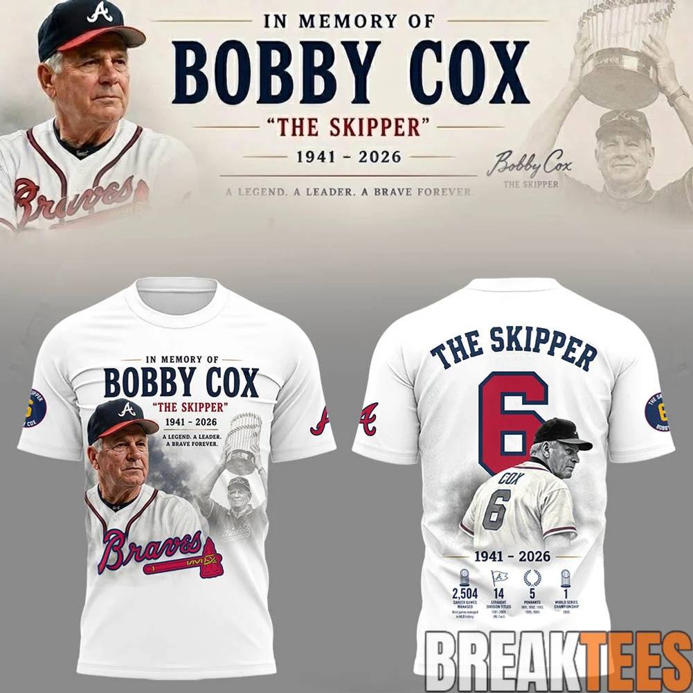 Atlanta Braves Remembering Bobby Cox The Legendary Manager Shirt
