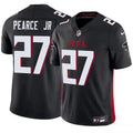 Atlanta Falcons #27 James Pearce Jr Black 2025 Draft F.U.S.E. Vapor Untouchable