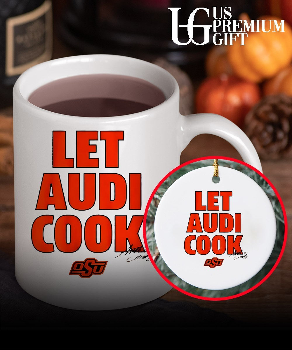 Audi Crooks Oklahoma State Basketball Let Audi Cook OSU signature shirt
