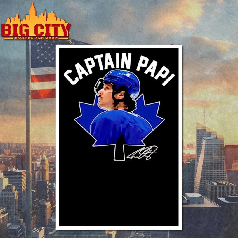 Auston Matthews Captain Papi signature shirt