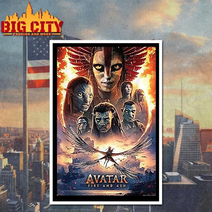 Avatar Fire And Ash Movie Theatrical Poster shirt