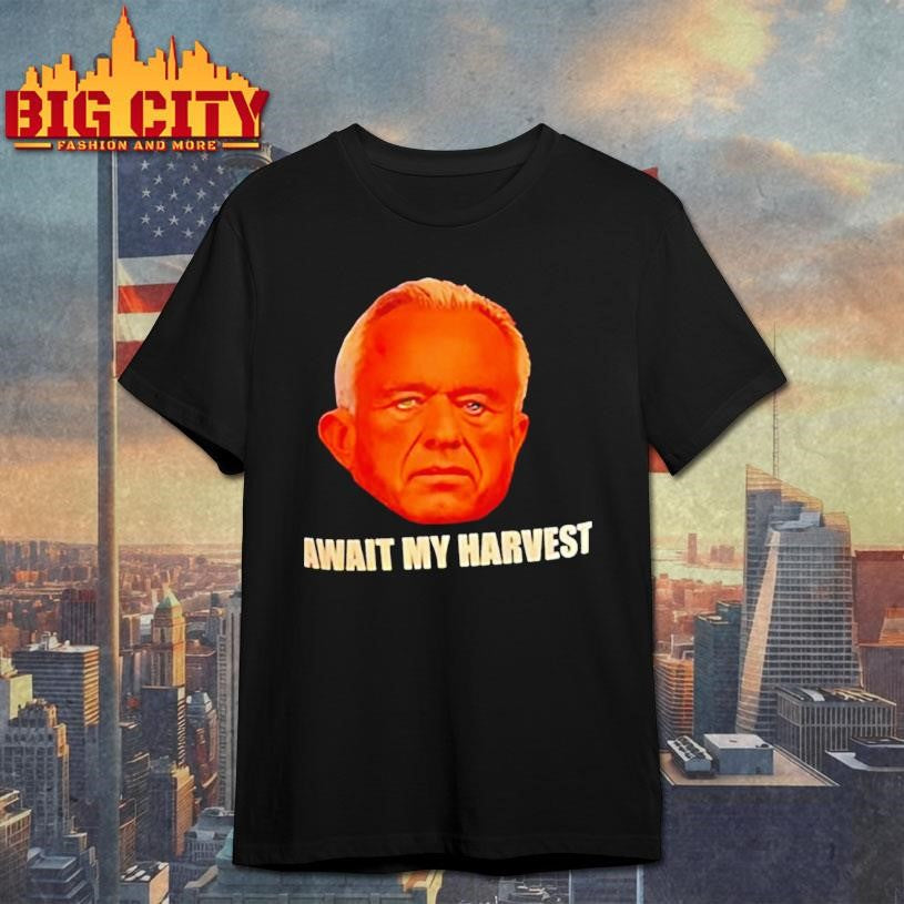 Await my harvest PFK Jr. face shirt