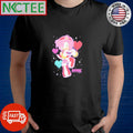 Awesome Amy Rose The Hedgehog hearts shirt