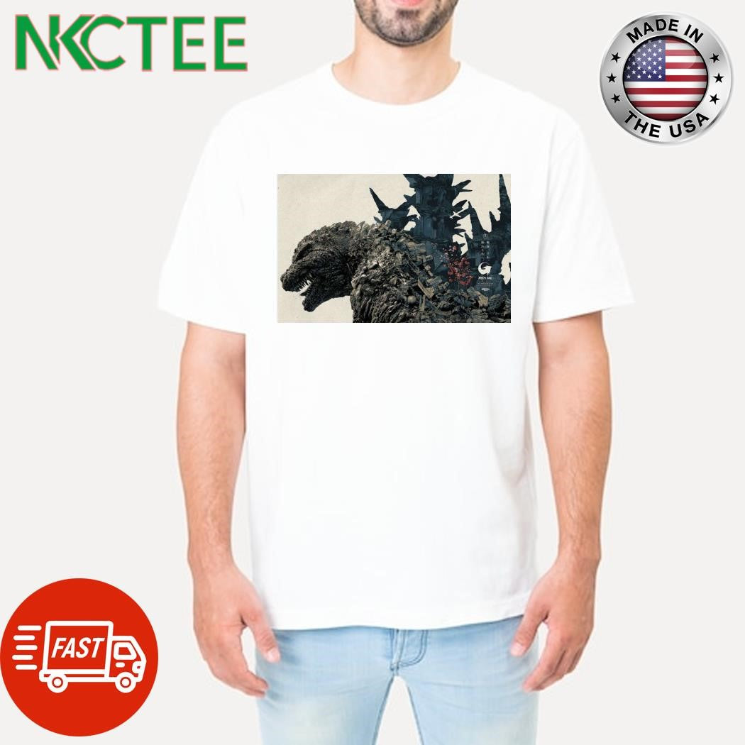 Awesome Anthony Petrie Godzilla Minus One Poster Shirt