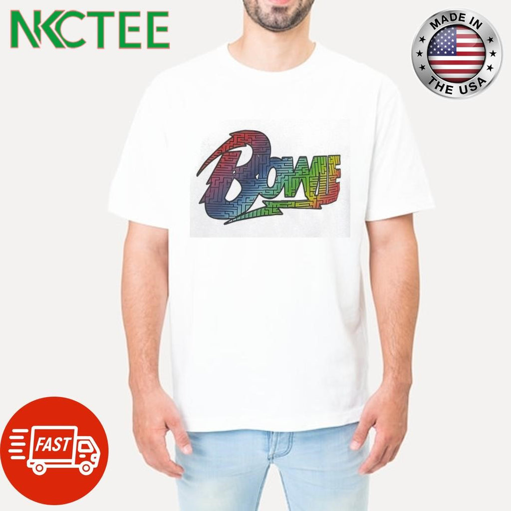 Awesome Bowie rainbow shirt