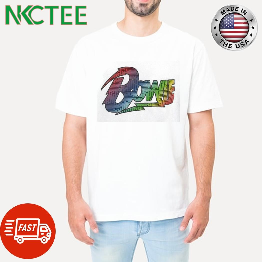 Awesome Bowie rainbow shirt