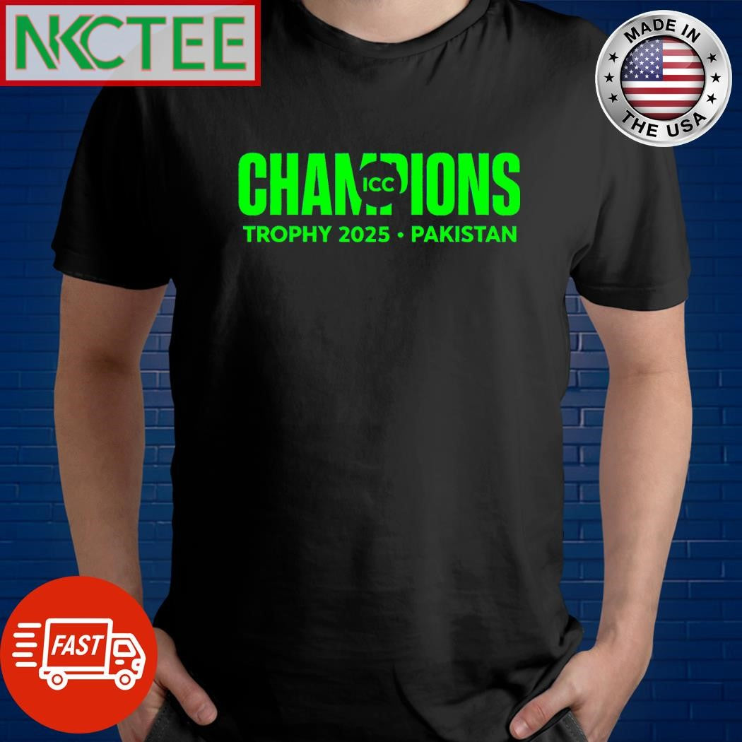 Awesome Champions ICC Trophy 2025 Pakistan shirt