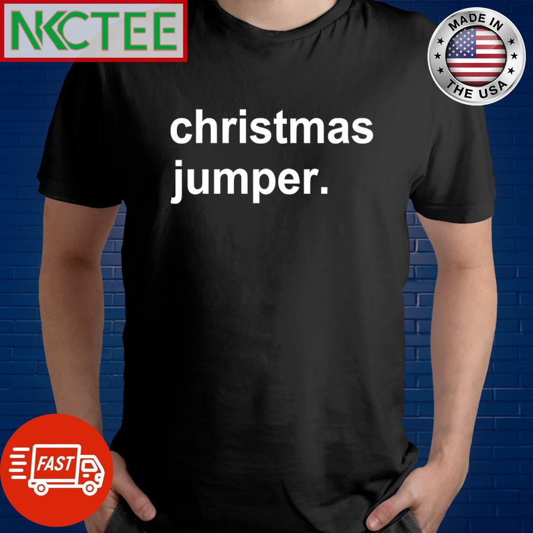 Awesome Christmas jumper text shirt