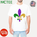 Awesome Funny Fleur De Lys Symbol Mardi Gras Party Shirt