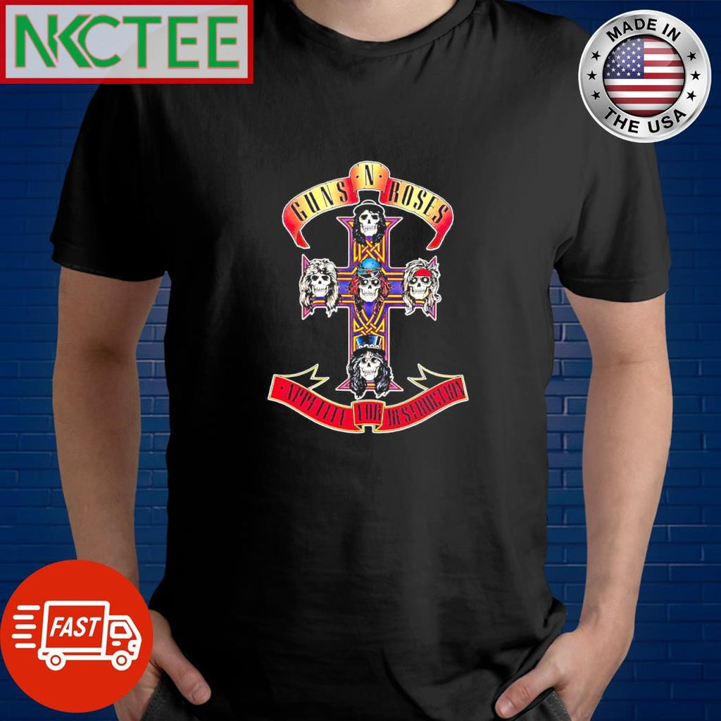 Awesome Guns N’ Roses Appetite for Destruction shirt