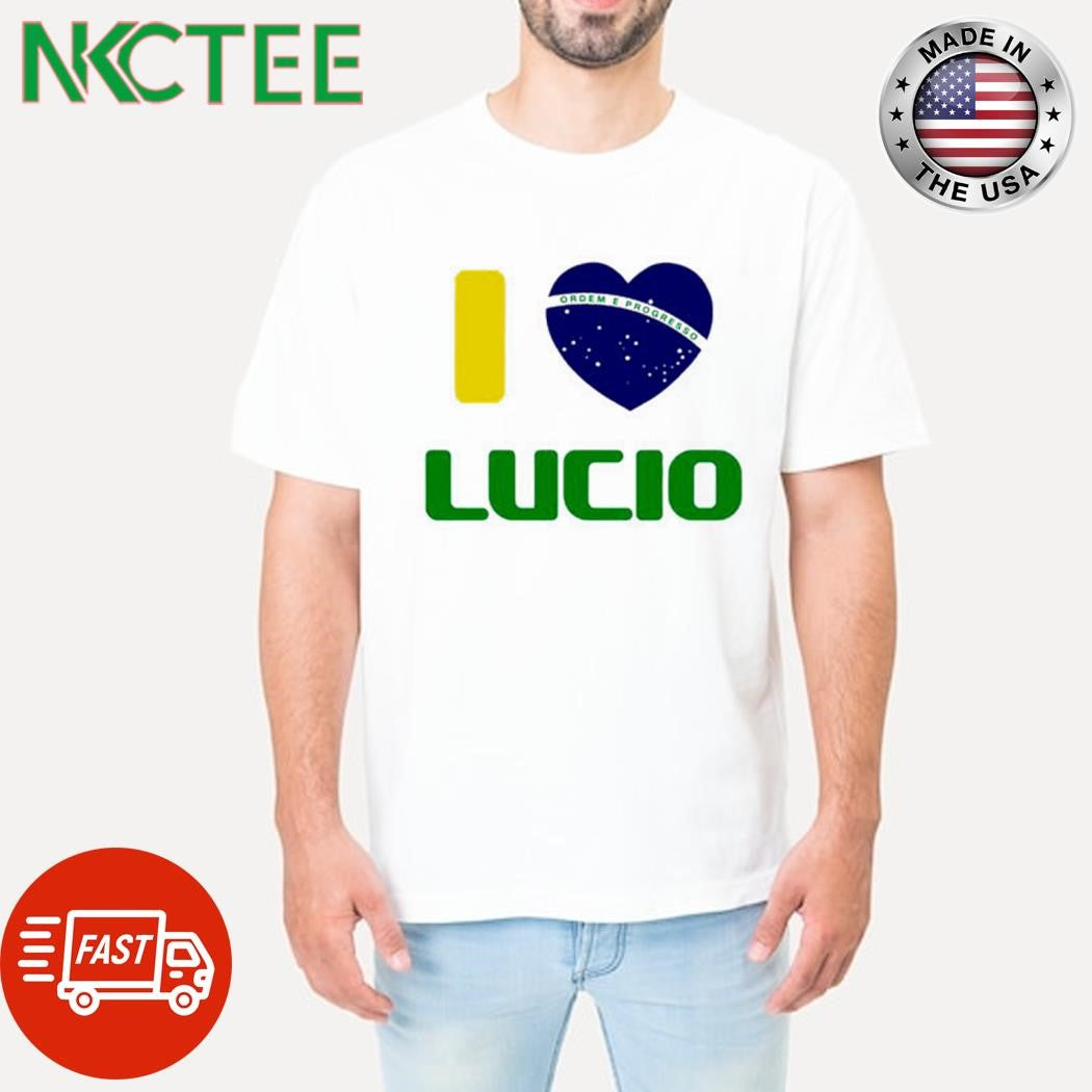 Awesome I Love Ordem E Progresso Lucio shirt