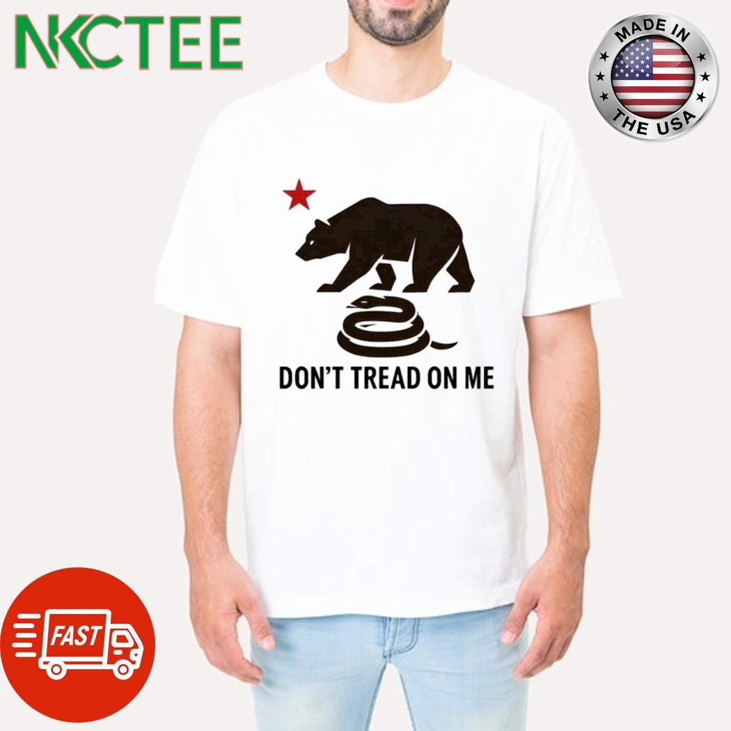 Awesome The Tyrant King don’t tread on me bear snake shirt