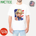 Awesome Toby Keith one finger US flag shirt