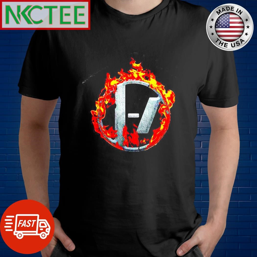 Awesome Twenty One Pilots logo fire shirt