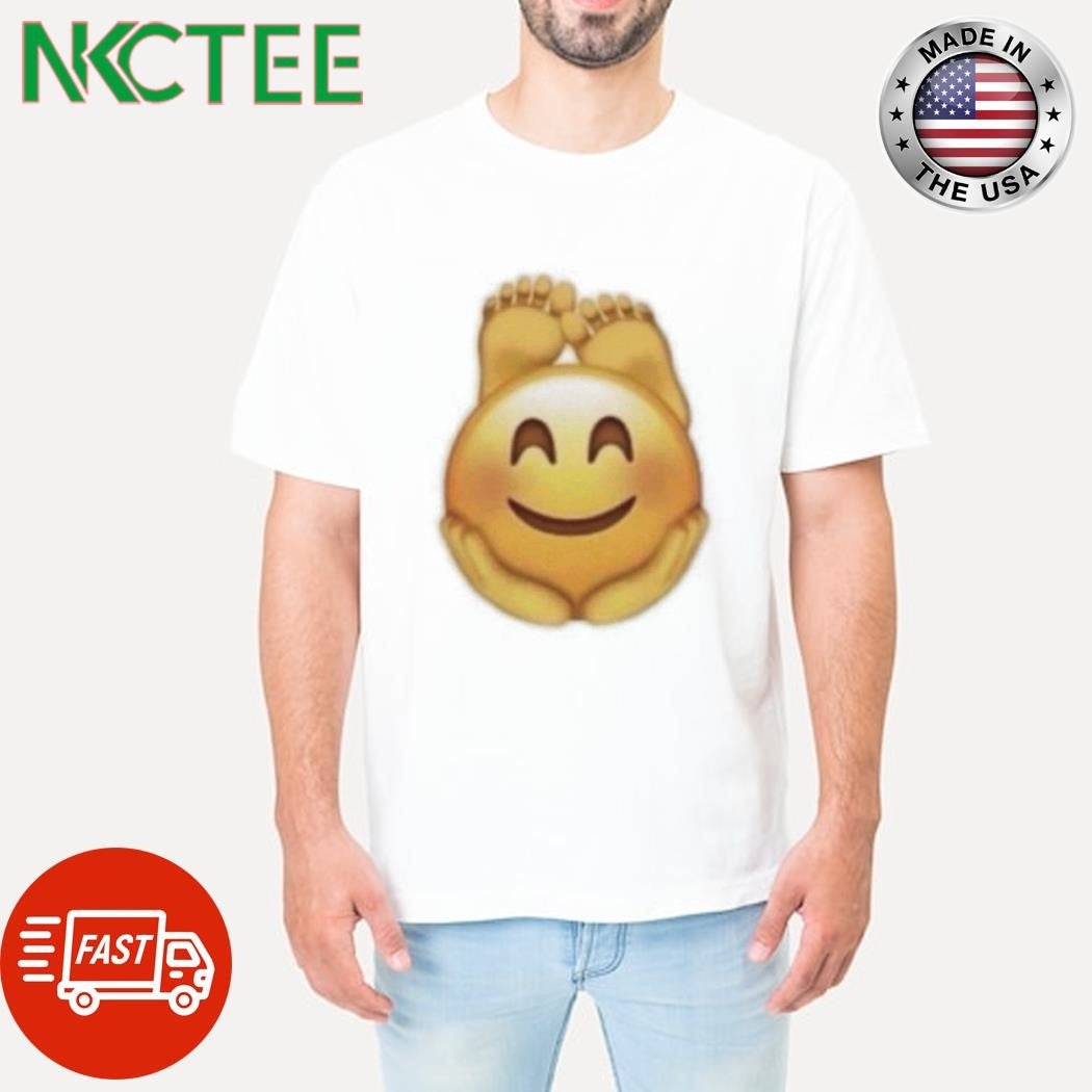 Awesome feet emoji Meme Generator shirt