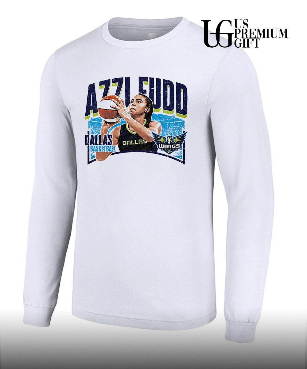 Azzi Fudd player Dallas Wings WNBA shirt