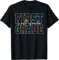 First Grade Funny Back to School Students Teachers Kids Girl T-Shirt