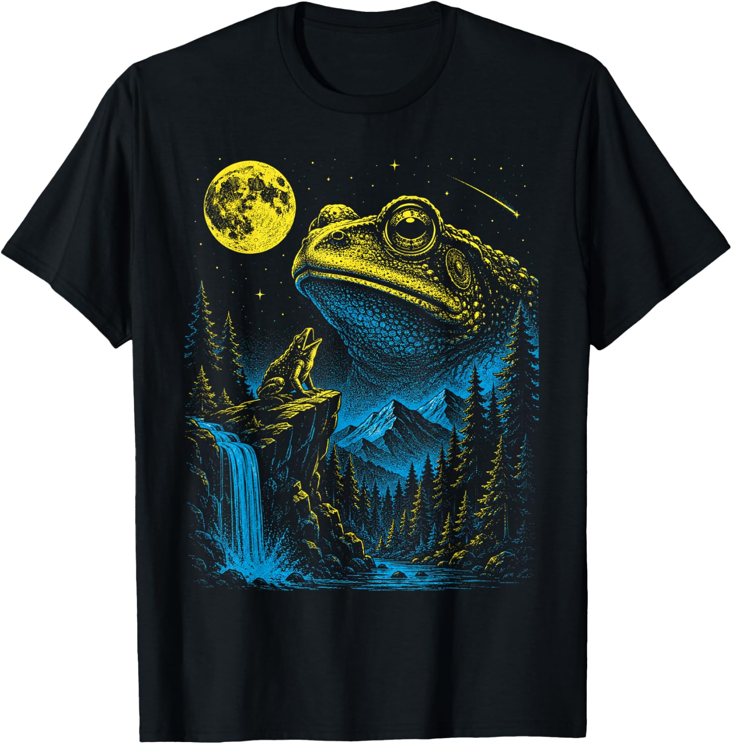 Frog Howling At Moon T T-Shirt